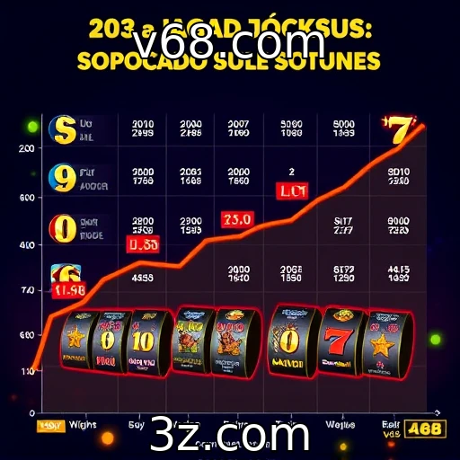 Evolução dos jackpots progressivos em jogos de azar